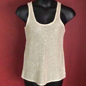 SUGARLIPS SEQUIN TANK TOP SIZE M